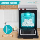 Dermalogic 2in1 Towel Warmer Uv Light Sterilizer 5l Salon Spa Beauty  Black