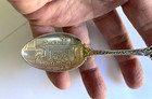 Santa Merry Xmas Vintage Christmas Sterling Silver Spoon 15 Grams