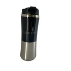 Lincoln Travel Mug Black Stainless Steel Logo Tumbler Cup 16oz Official Rare