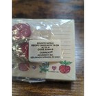 Vintage Current Recipe Cards Country Apple Tie-on New Old Stock