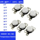 Ksd301 Temperature Switch Control Sensor Thermal Thermostat 5  f-86  f -15  c-30  c
