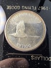 1867-1967 Canadian 80  Silver Centennial Dollar Elizabeth Ii flying Goose Coin