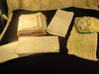 Vtg  40 Napkins Includes 8 Hot Pads-not Stained