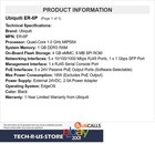 Ubiquiti Er-6p Edgerouter 6p 6-port Gigabit Router Passive 24v Poe Sfp