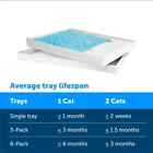 Petsafe Scoopfree Crystal Litter Tray Refills  Premium Blue Crystals  3-pack