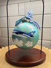 Coton Colors By Laura Johnson    child Plane    Christmas Ornament Nib Blue Boy