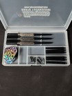 14 Gram Steel Tip Darts Set With Case   Extras