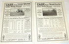 Original 1913 J I Case Tractor Advertising Brochure booklet  25-110hp  Steam  Ji
