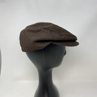 Vtg Mcgregor Sportswear Newsboy Hat Xl 7 5-7 5 8 Brown 70s 80s Usa Made Cap