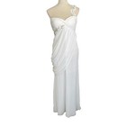 Davids Bridal Floral Feminine Oneshoulder Ethereal Bridal Gown Dress Siz G2u