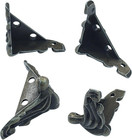 24pcs Bronze Antique Brass Jewelry Box Legs  Decorative Feet Hardware Corner Pro