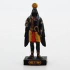 Egyptian Gods Miniature Figurine 3 5  Collectible Resin Statue - Ra  Multicolor