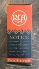 Vintage Rca Radiotron Ux-280 Vacuum Radio Tube With Box