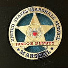 Usms - Vintage Junior Deputy Badge   Wallet   Cred Set - Kids Only