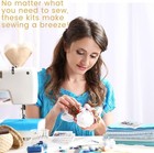72 Boxes Travel Sewing Kit Mini Sewing Kits Bulk Portable Pocket Sewings Supp   