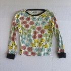 Pok  mon Snug Fit Long Sleeve 100  Cotton Pajama Top Size 8 Multicolor Pikachu