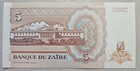 Zaire 5 N  Zaires 1993 Unc
