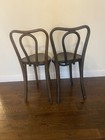 Set Of 6 Rare Vintage Bentwood Thonet-style Bistro Cafe Parlor Kids Chairs Mcm