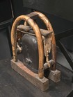 1800 s Antique Baby Elephant Temple tribe Bell - Southeast Asia Burma thailand 