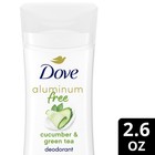 Aluminum-free Women s Deodorant Cucumber   Green Tea Scent 2 6 Oz