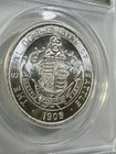 2017 So-called Dollar Book Release Silver Medal Graded Ms 69 By Anacs Dan Carr