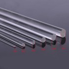 Clear Acrylic Rod 250mm Length Round Solid Bar 1mm   1 5mm   2mm   6mm Diameter