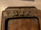Vintage Scottie Dog Terrier Business Card Holder Office Decor Desk Top