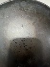 Antique Wagner Ware Cast Iron Skillet Frying Pan   9  Sidney - O - Arc straight