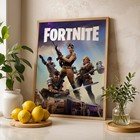 Fortnite Official Key Art Character Battle Royale Gaming Wall Art Epic Games