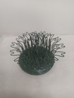 Vintage Blue Ribbon Metal Wire Flower Frog Holder Hair Pins  4 Cuyahoga Falls O 