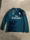 Real Madrid 2018 18 Cristiano Ronaldo Ucl Away Long Sleeve Soccer Jersey