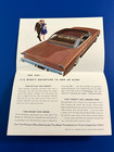 Mint Condition Original 1960 Oldsmobile Fold Out  Sales  Brochure Vintage