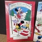 Disney Mickey Mouse Duck Tales Christmas Cards Set Of 2 Unused With Box Vintage