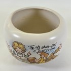 Vintage Mccoy Floraline Planter The Sky Above Book To Love Children Reading Usa