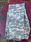 Digital Camo Us Army Acu Style Pants Military Cargo Pocket Combat Uniform S Long