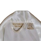 Vintage Victorias Secret Satin Robe Size P s Gold Label Elastic Waist Tie  flaws