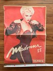 Madonna 88 Gunes Vintage Turkish Poster 1988 Rare Original Music Memorabilia