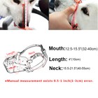 Heavy Duty Muzzle For Medium Large Dogs Biting Leather Basket German Shepherd