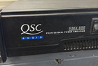 Qsc Rmx850a 2-channel Rackmount Power Amplifier Pro Audio W  Power Cord
