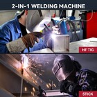Tig Welder 200amp 2 In 1 Hf Tig stick arc Inverter Welder 110v 220v Dual Voltage