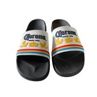 Corona Slides Mens Big Sz 13-14 White Black Multicolor Waterproof Beach Summer