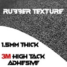 Black Rubberized High Tack Dirt Bike Grip Tape Material     14  X 11  Blank Sheet