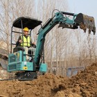 A Mini Excavator 1 8ton W kubota Diesel Engine Hydraulics Digger Usa Stock New