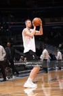 Boston Celtics Kristaps Porzingis Game Worn Team Issued Warm Up Shorts