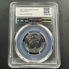 1957 25c Silver Proof Washington Quarter  Pcgs Pr65  84582 