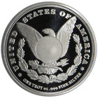1 Troy Oz Sunshine Mint Morgan Design  999 Fine Silver Round Mint Mark Si