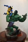 Us Stock Hulk Vs  Wolverine 13   Figure Statue Model Toy Collection Gift
