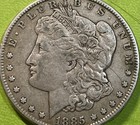 Better Date Morgan   Peace Silver Dollars  lot Of 8 