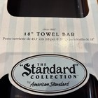 American Standard 18  Towel Bar Chrome White 6718 Circa 1922 Retro Style