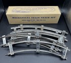 Rare Vintage 1950   s Mechanical Train Track Set Louis Marx   Co   In Mint Box 